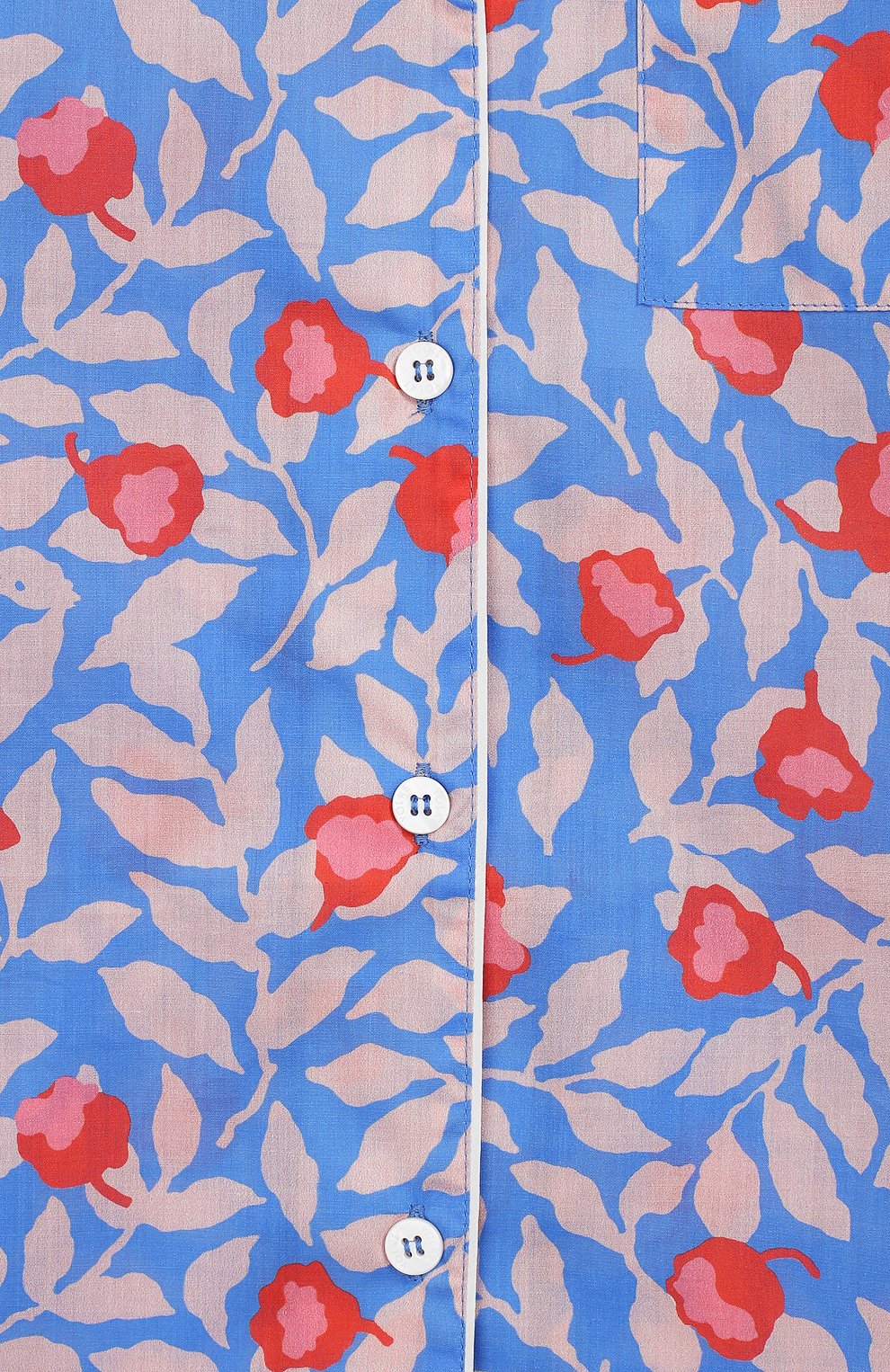 Хлопковая пижама LITTLE YOLKE, арт. AW19-12C-NE-FL/9-12Y, фото 7