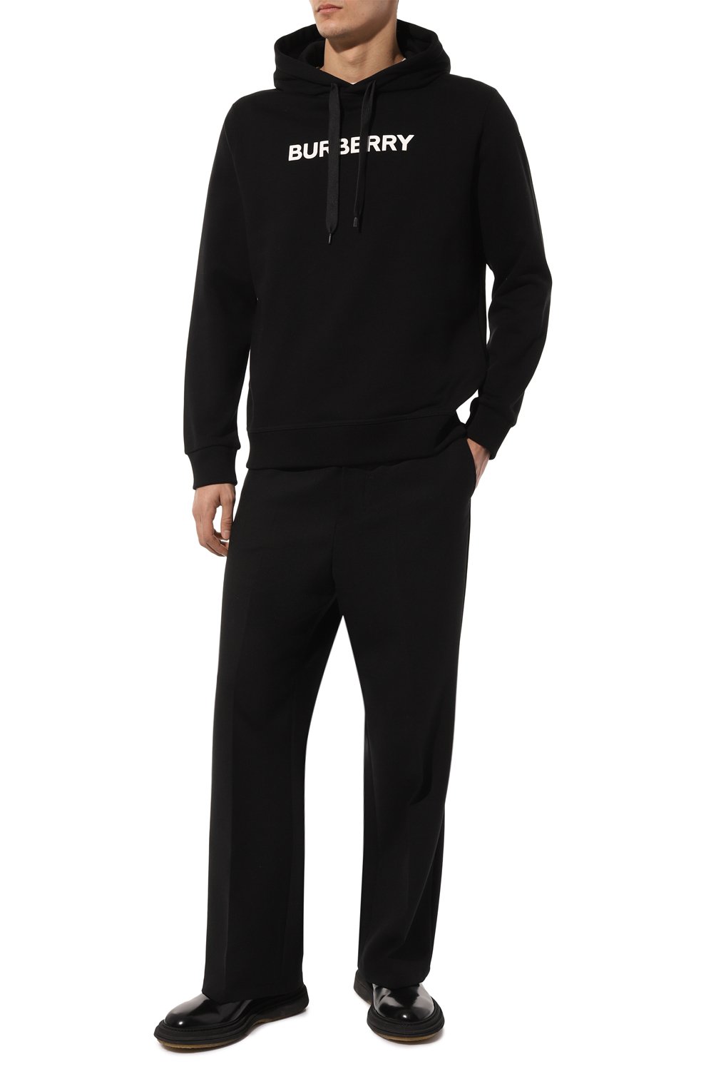 Хлопковое худи BURBERRY, арт. 8055318, фото 2