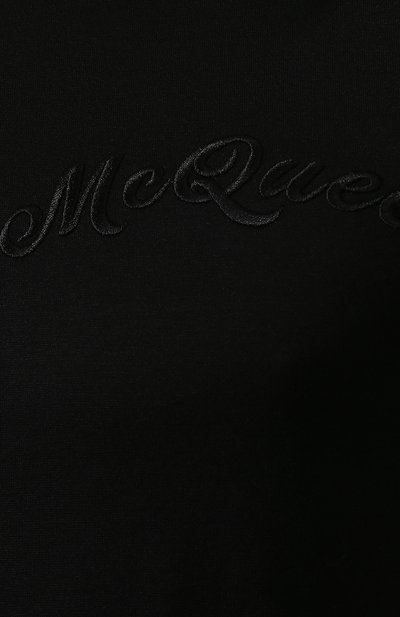 Хлопковая футболка ALEXANDER MCQUEEN, арт. 567352/QNX01, фото 5