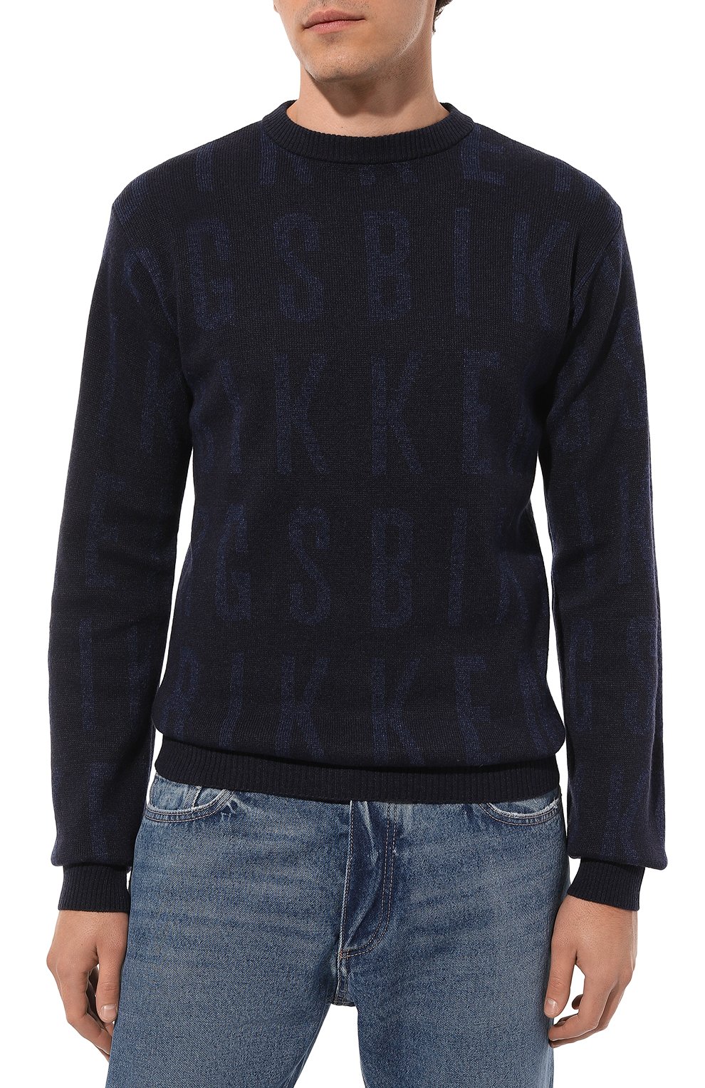 Джемпер из вискозы и шер�сти DIRK BIKKEMBERGS, арт. PBMM0377, фото 3