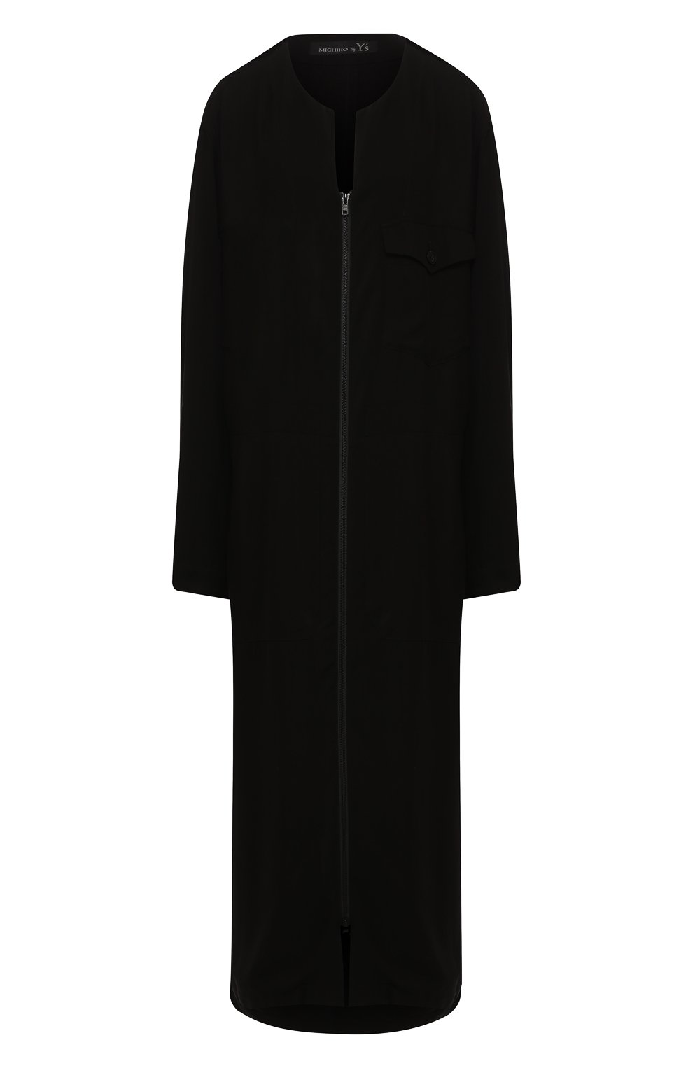 Платье YOHJI YAMAMOTO черного цвета по цене 68400 руб., арт. YC-D33-201, фото 1 Платье YOHJI YAMAMOTO, арт. YC-D33-201, фото 1