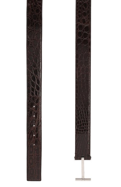 Ремень из кожи каймана TOM FORD, арт. TB154T-A19/CYAC, фото 2