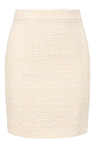 Женская твидовая юбка MVST, арт. M26.2PW.S029/F108 IV0RY B0UCLE