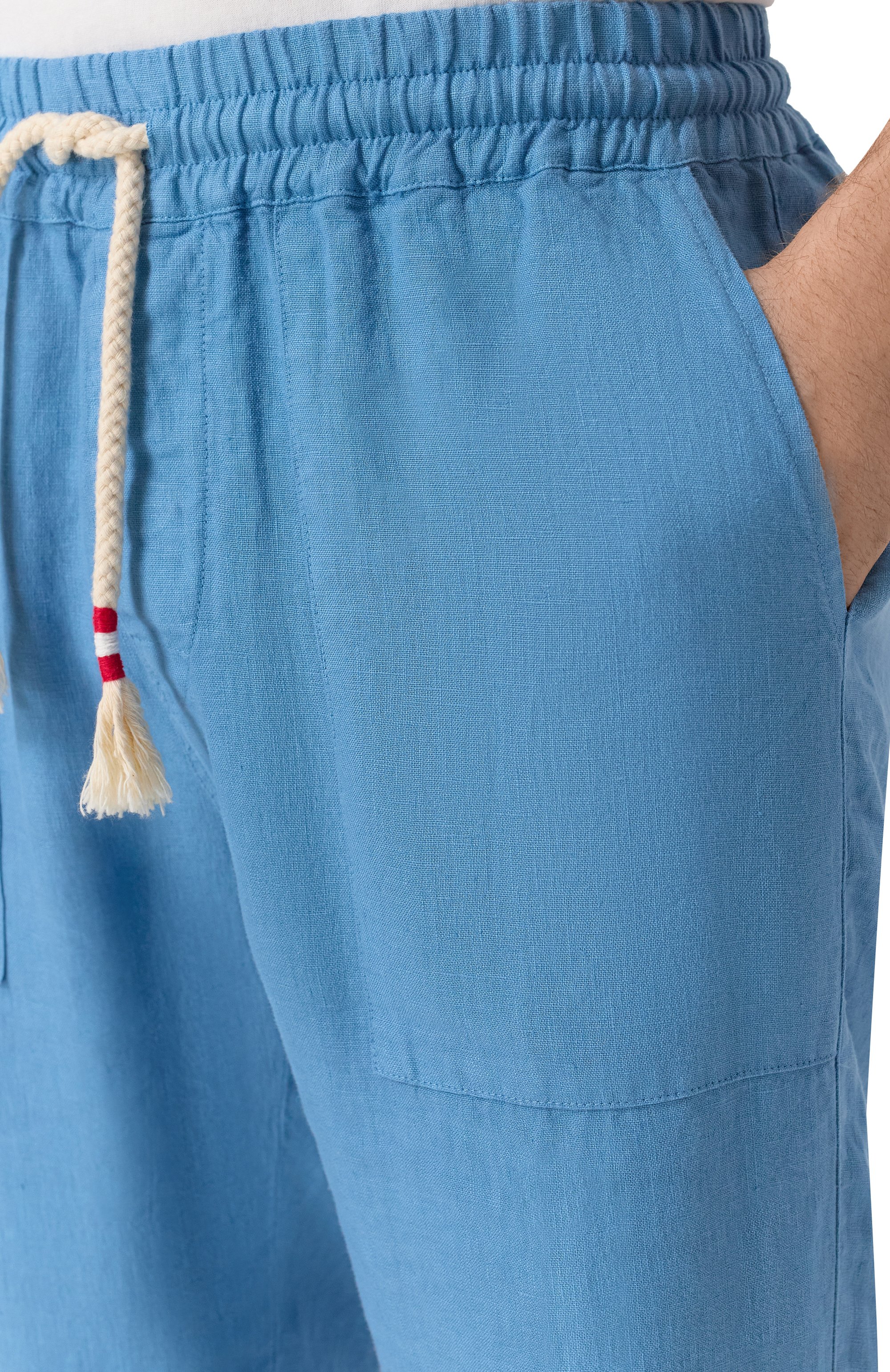 Льняные брюки MC2 SAINT BARTH, арт. STBM CALAIS/00312H, фото 5