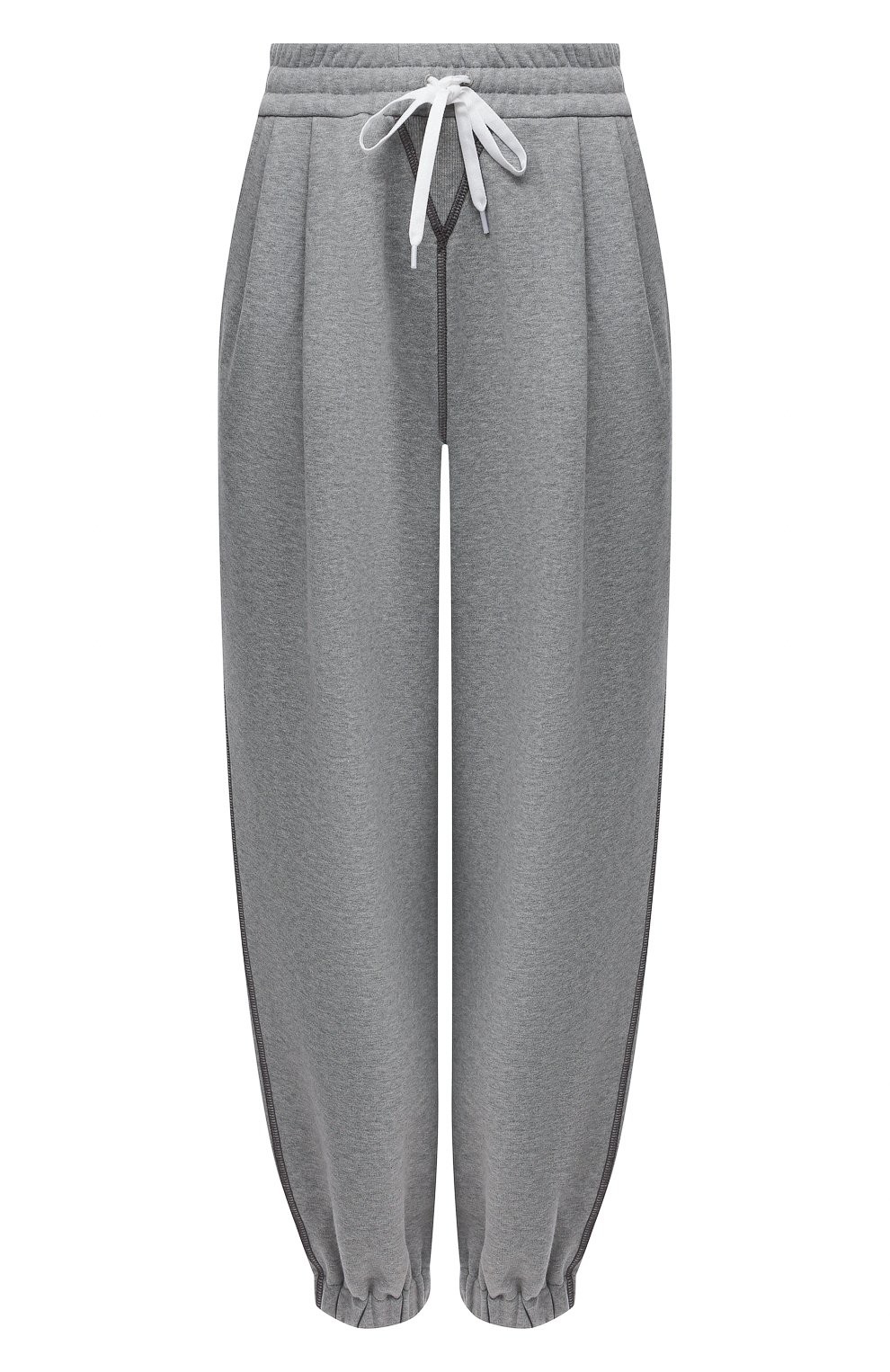 Хлопковые джоггеры MIU MIU, арт. MJP259-1Z4H-F0031, фото 1