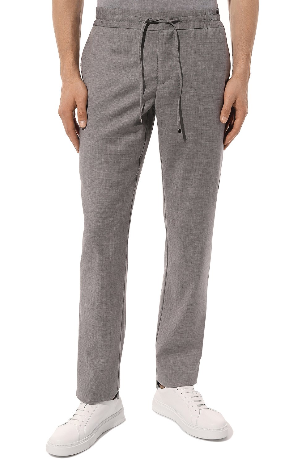 Шерстяные брюки ZILLI серого цвета по цене 106500 руб., арт. CP201BM0201VZP000, фото 3 Шерстяные брюки ZILLI, арт. CP201BM0201VZP000, фото 3