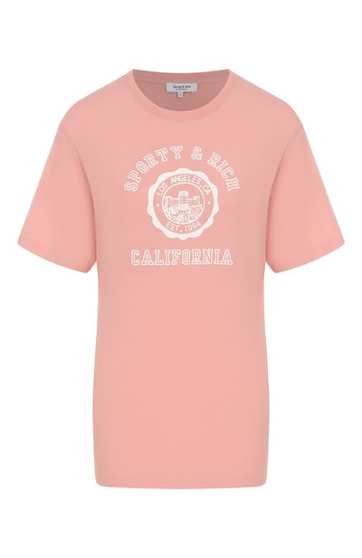 Женская хлопковая футболка SPORTY AND RICH, арт. T0089625508P141