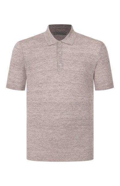 Мужская поло изо льна и шелка CORNELIANI, арт. 27M565/2725134