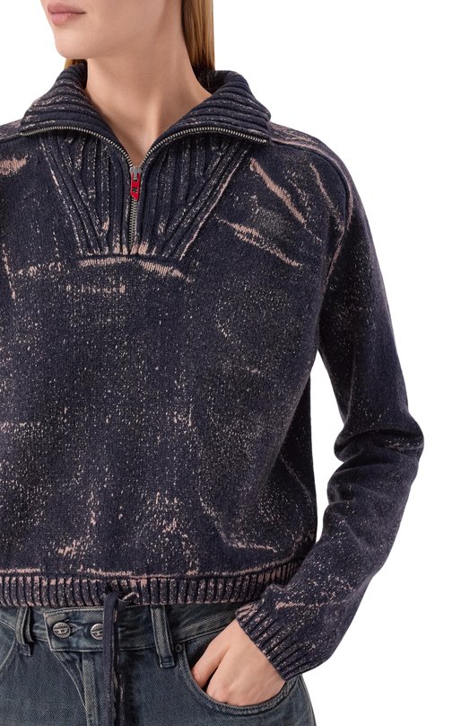 Шерстяной анорак Diesel A21820/0GSBW Синий  A21820/0GSBW Фото 5