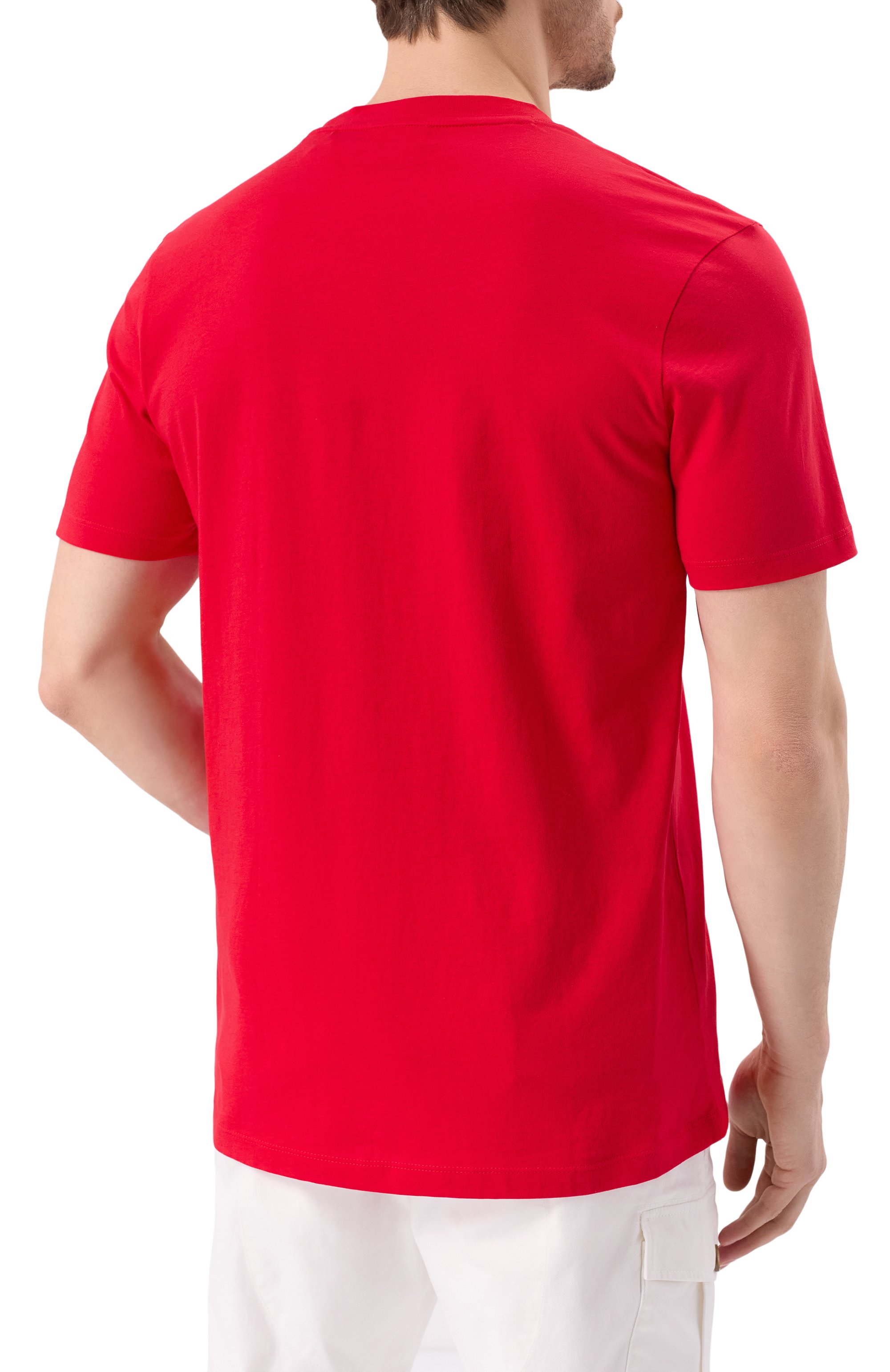 Хлопковая футболка HUGO, арт. 50467556, фото 4