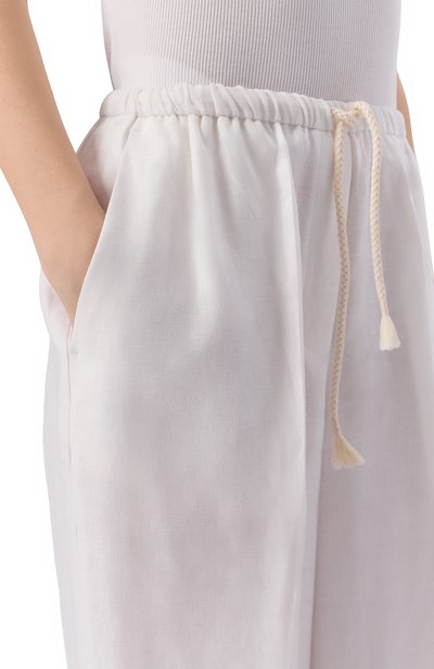 Льняные брюки 12 STOREEZ, арт. 137545, фото 5