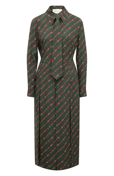 Женское шелковое платье GUCCI, арт. 596510 ZACRN