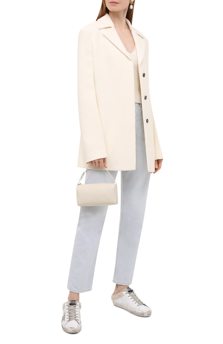 Кожаные кеды sabot GOLDEN GOOSE DELUXE BRAND, арт. GWF00110.F002306, фото 1