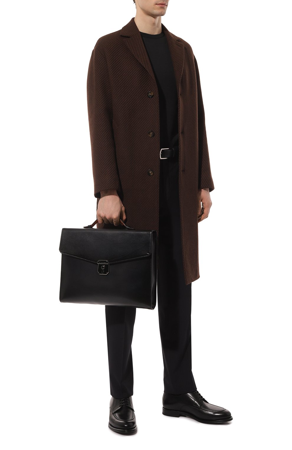 Кожаный портфель SANTONI, арт. UFBBA1992F0-GSC1U59, фото 7