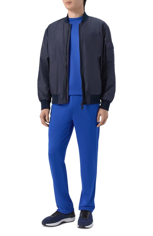 Шелковые брюки Stefano Ricci K919511P3D/R26190 Синий  K919511P3D/R26190 Фото 2