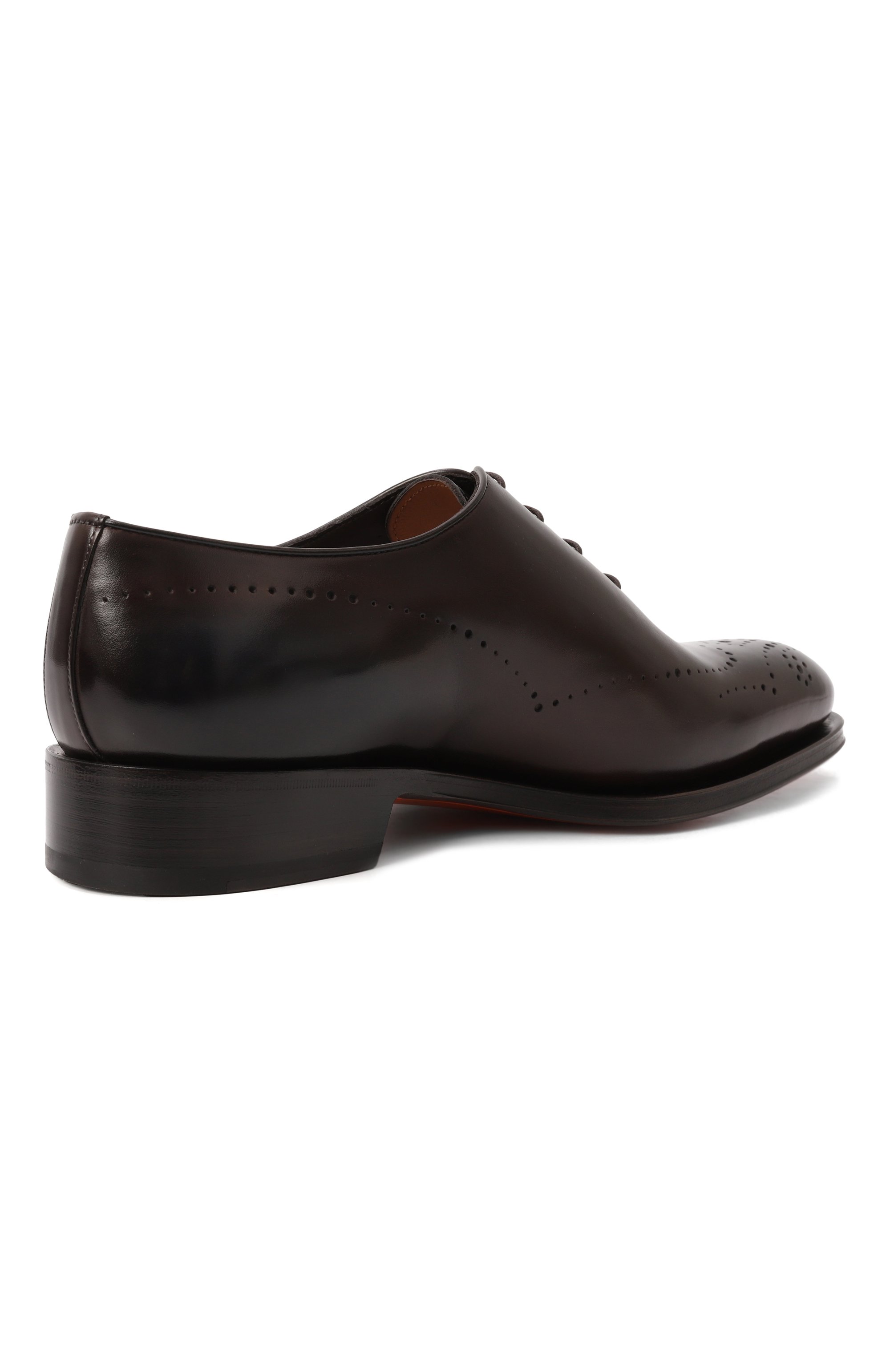 Кожаные оксфорды carter SANTONI, арт. MCCG18542MC8HRAG, фото 5