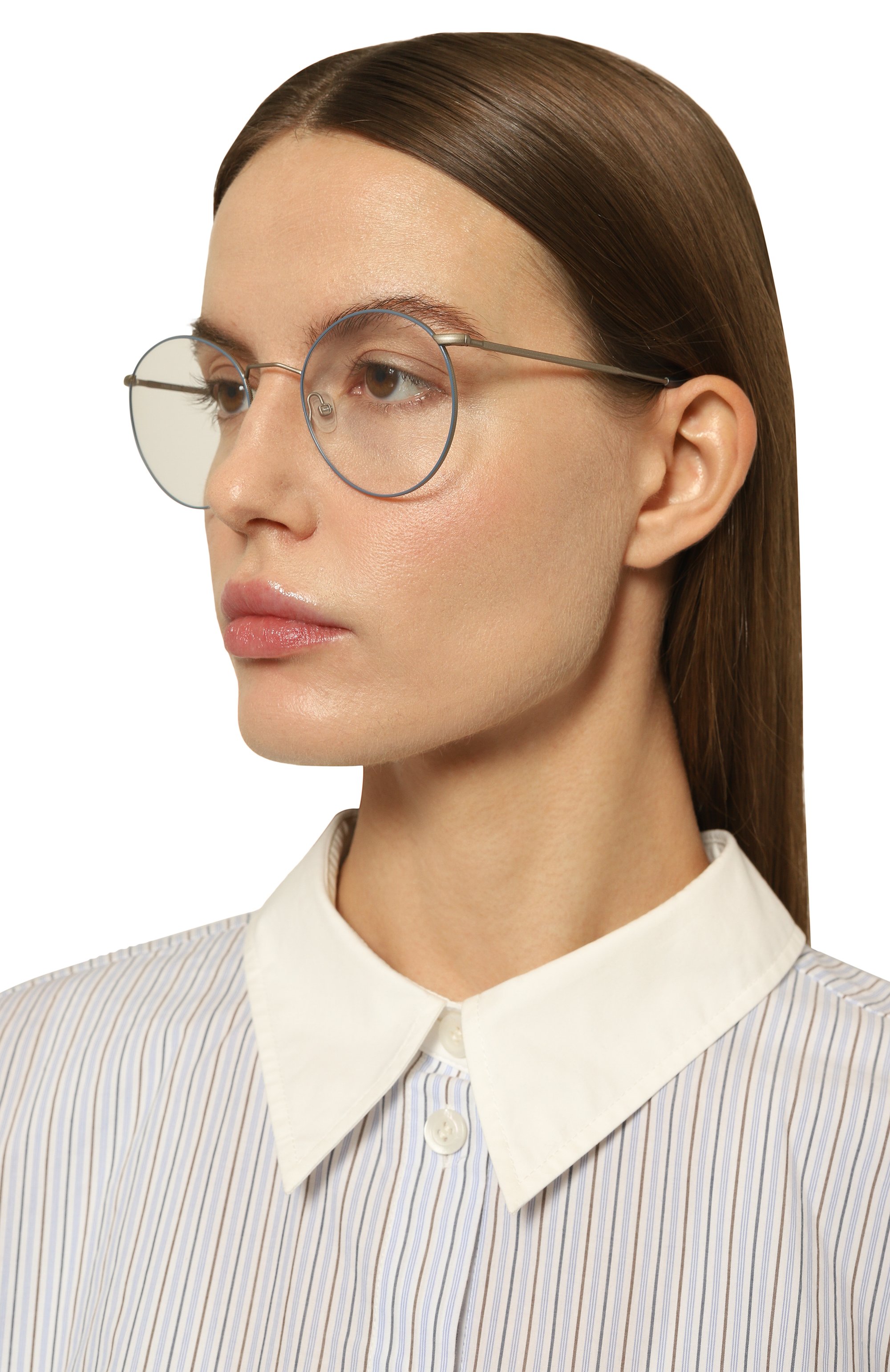 Оправа ANDY WOLF серебряного цвета по цене 32700 руб., арт. 4744/V, фото 2 Оправа ANDY WOLF, арт. 4744/V, фото 2