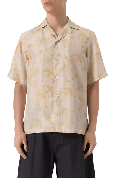 Шелковая рубашка CORNELIANI, арт. 25IH16-2511923, фото 3