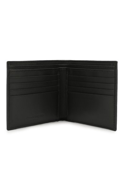 Кожаное портмоне ALEXANDER MCQUEEN черно-белого цвета по цене 33400 руб., арт. 602137/1NT0B, фото 3 Кожаное портмоне ALEXANDER MCQUEEN, арт. 602137/1NT0B, фото 3