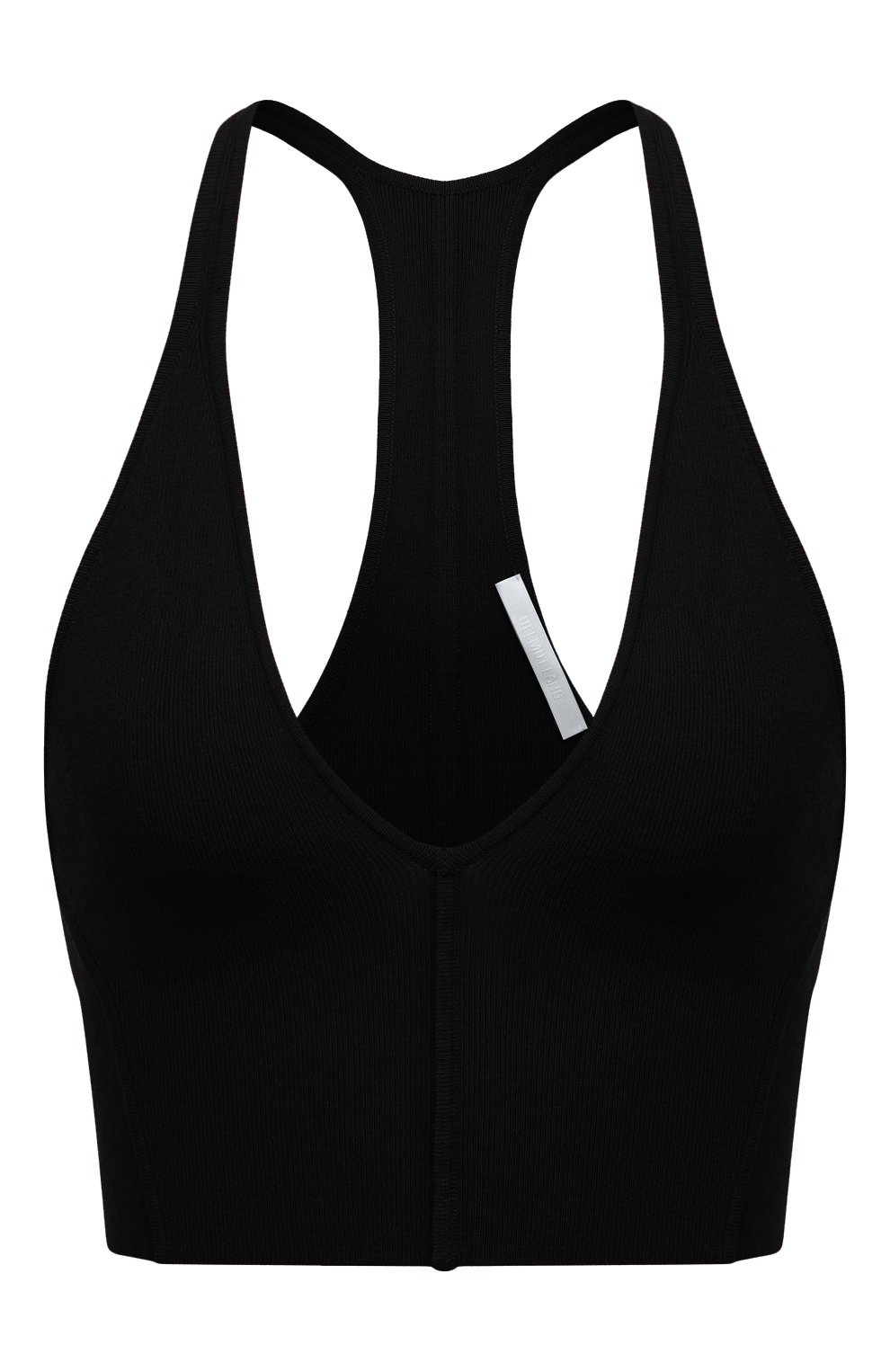 Бра-топ HELMUT LANG черного цвета по цене 22350 руб., арт. M02HW712, фото 1 Бра-топ HELMUT LANG, арт. M02HW712, фото 1