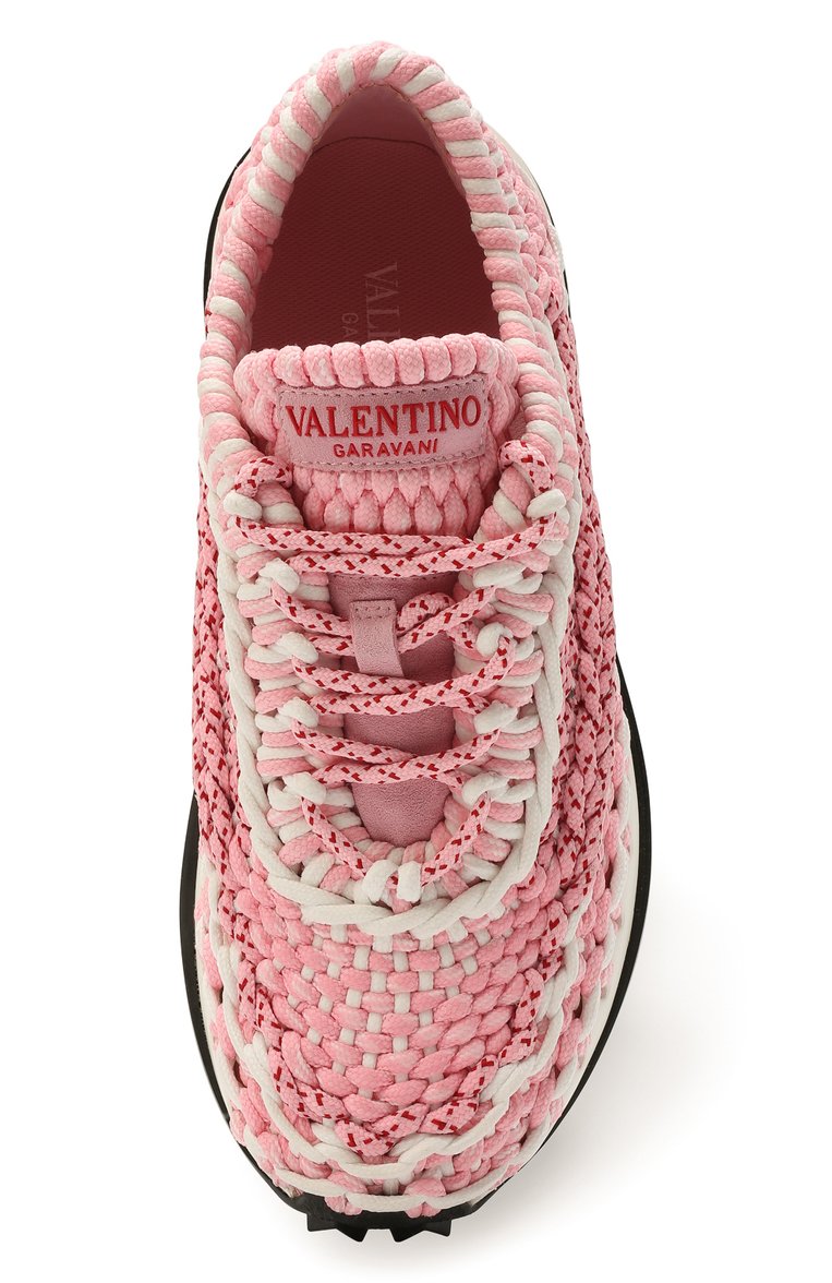 Текстильные кроссовки spiral knot VALENTINO, арт. WW2S0BU6/ZXB, фото 1