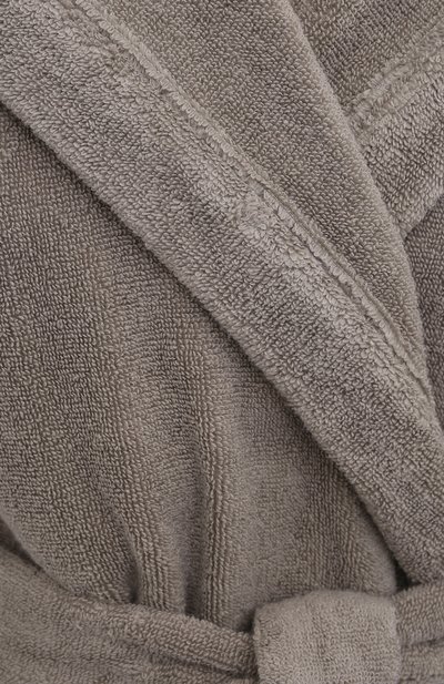 Хлопковый халат FERAUD серого цвета по цене 16990 руб., арт. 3881728, фото 5 Хлопковый халат FERAUD, арт. 3881728, фото 5