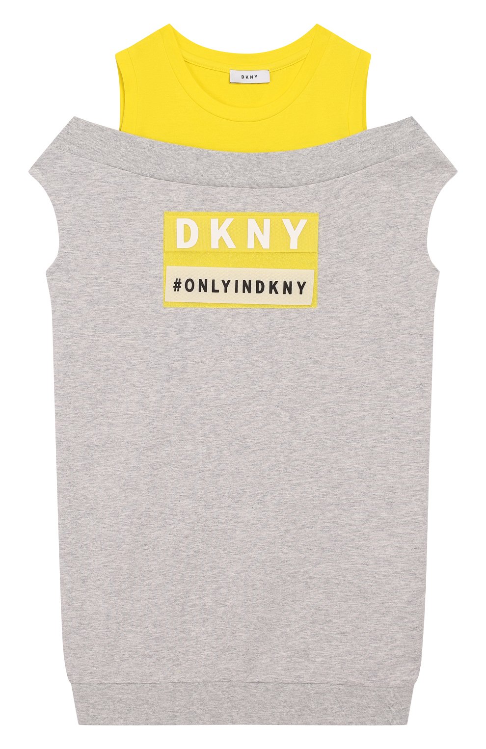 Хлопковое платье DKNY, арт. D32712/A32 SS19, фото 1