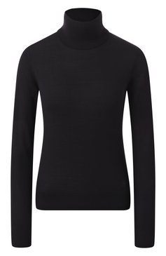 Женская шерстяная водолазка DOLCE & GABBANA черного цвета, арт. FXW13Z/JCVXF | Фото 1 (Длина (для топов): Стандартн�ые; Рукава: Длинные; Материал внешний: Шерсть; Материал сплава: Проставлено; Драгоценные камни: Проставлено; Стили: Минимализм; Женское Кросс-КТ: Водолазка-одежда; Кросс-КТ: Трикотаж)