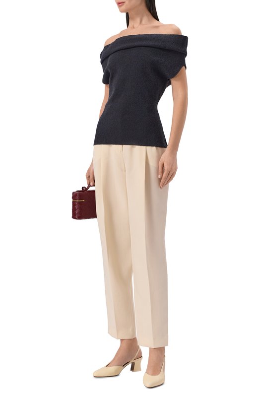 Кожаные туфли Gomeis Neous 00510N10G10/LEATHER/FABRIC Кремовый  00510N10G10/LEATHER/FABRIC Фото 3