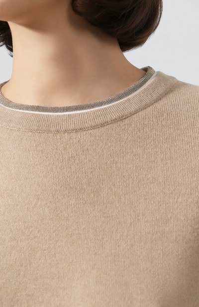 Топ из смеси шерсти и кашемира BRUNELLO CUCINELLI, арт. M16161900, фото 5