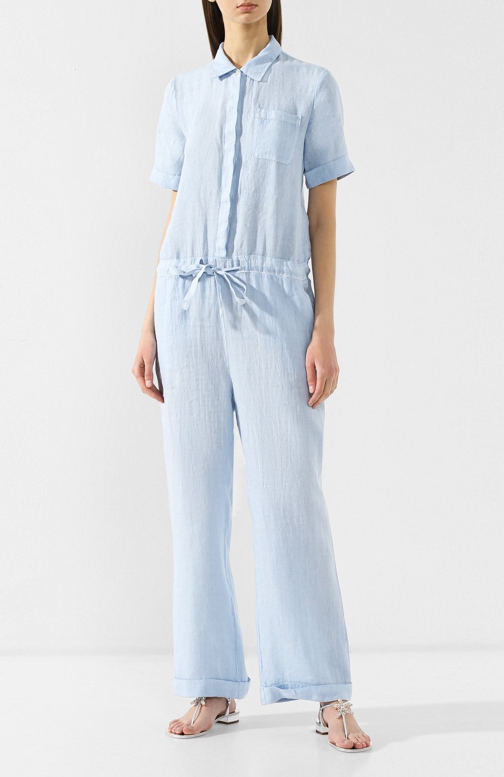 Льняной комбинезон 120% LINO, арт. P0W40D8/0115/000, фото 3