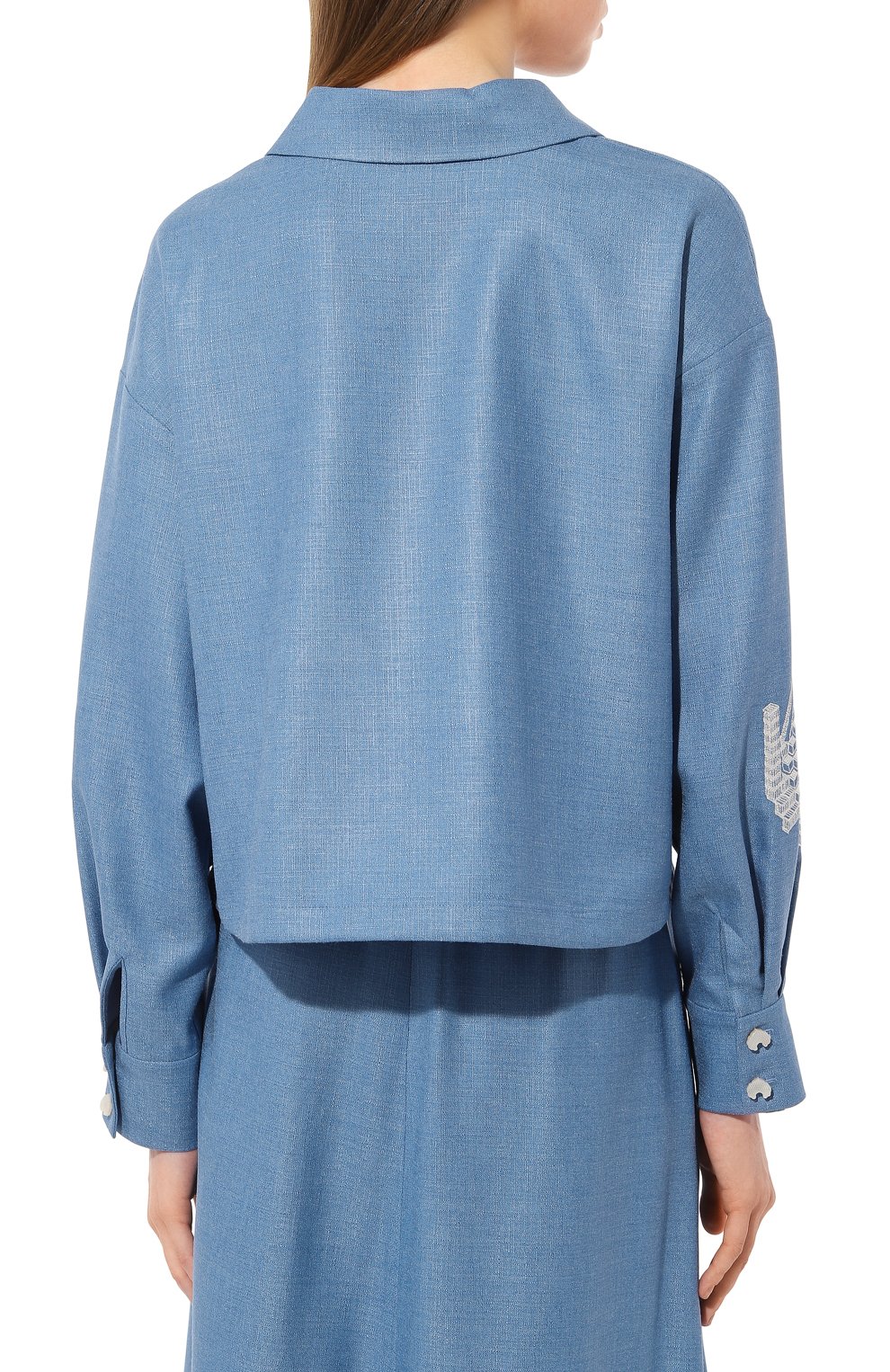 Жакет из шелка и шерсти AKHMADULLINA, арт. 1123.2JT003/S421, фото 4