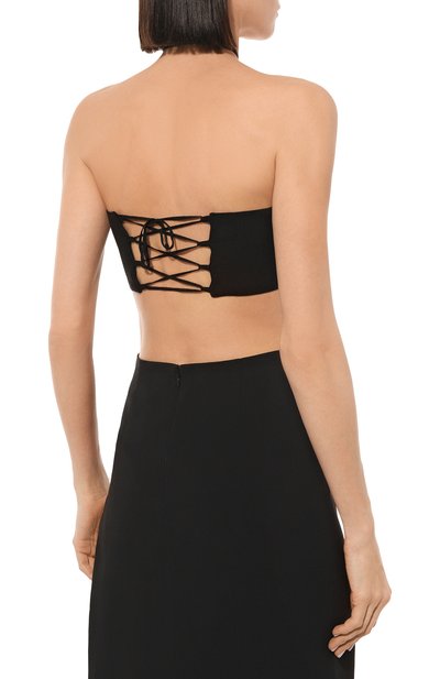 Топ ANDREADAMO черного цвета по цене 31700 руб., арт. ADPS23T015947473, фото 4 Топ ANDREADAMO, арт. ADPS23T015947473, фото 4