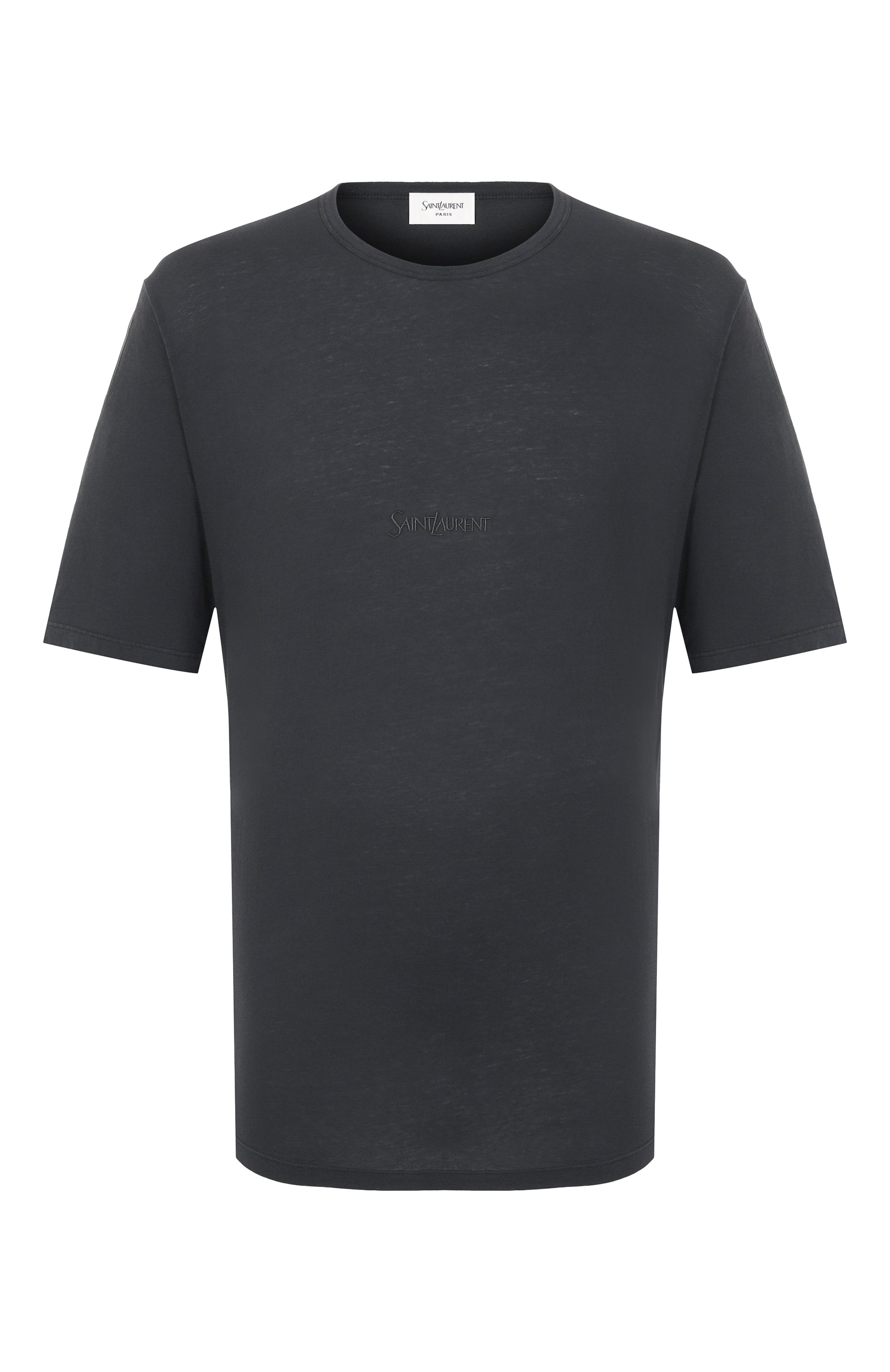 Хлопковая футболка SAINT LAURENT, арт. 818535/YBHD2, фото 1