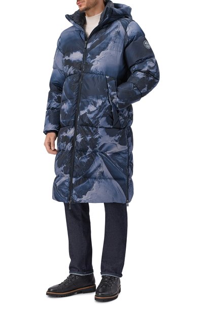 Пуховик KITON темно-синего цвета по цене 880500 руб., арт. UGK145K0259H02, фото 2 Пуховик KITON, арт. UGK145K0259H02, фото 2