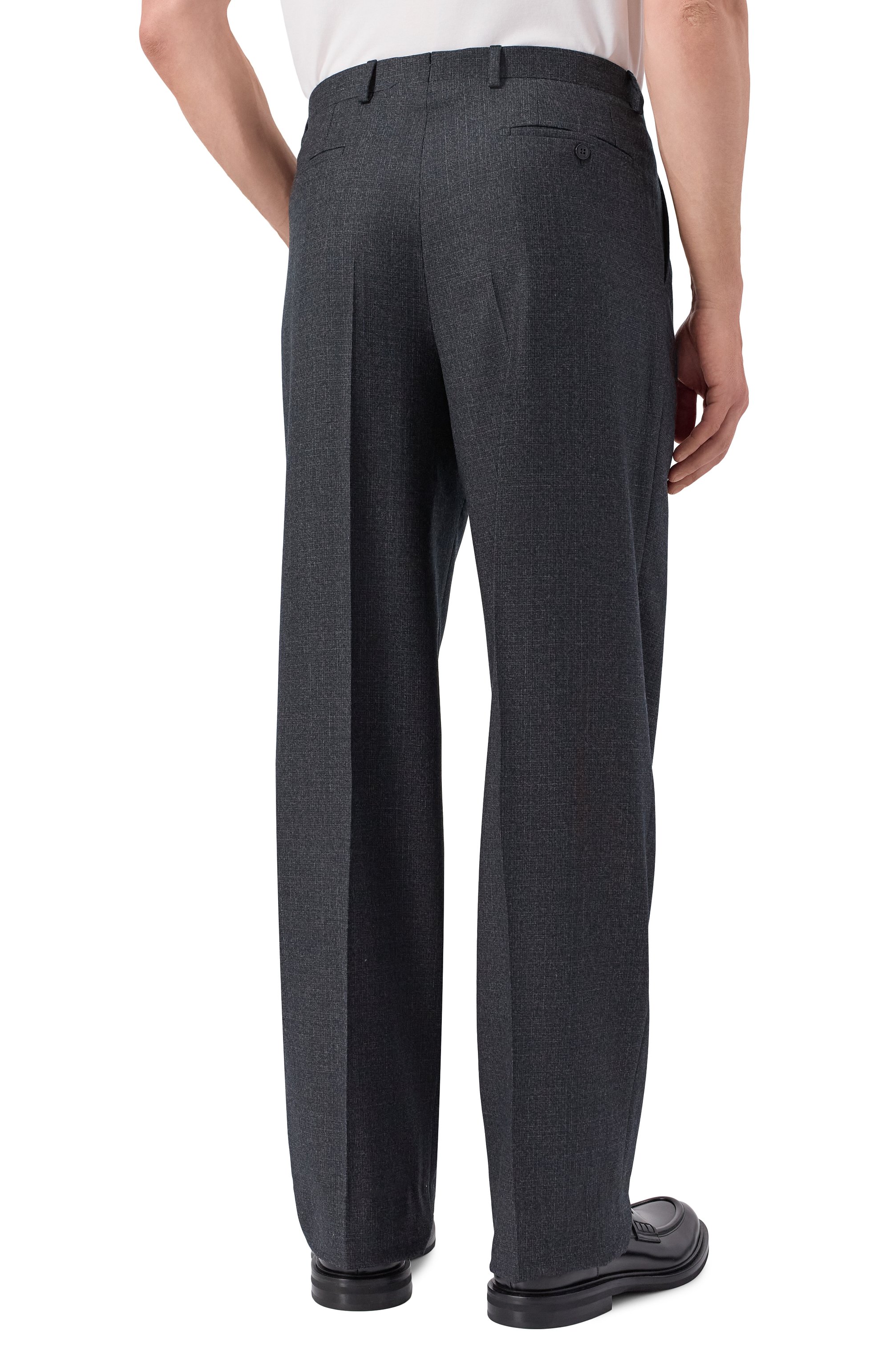 Шерстяные брюки BRIONI, арт. RPAI0L/0DA56, фото 4