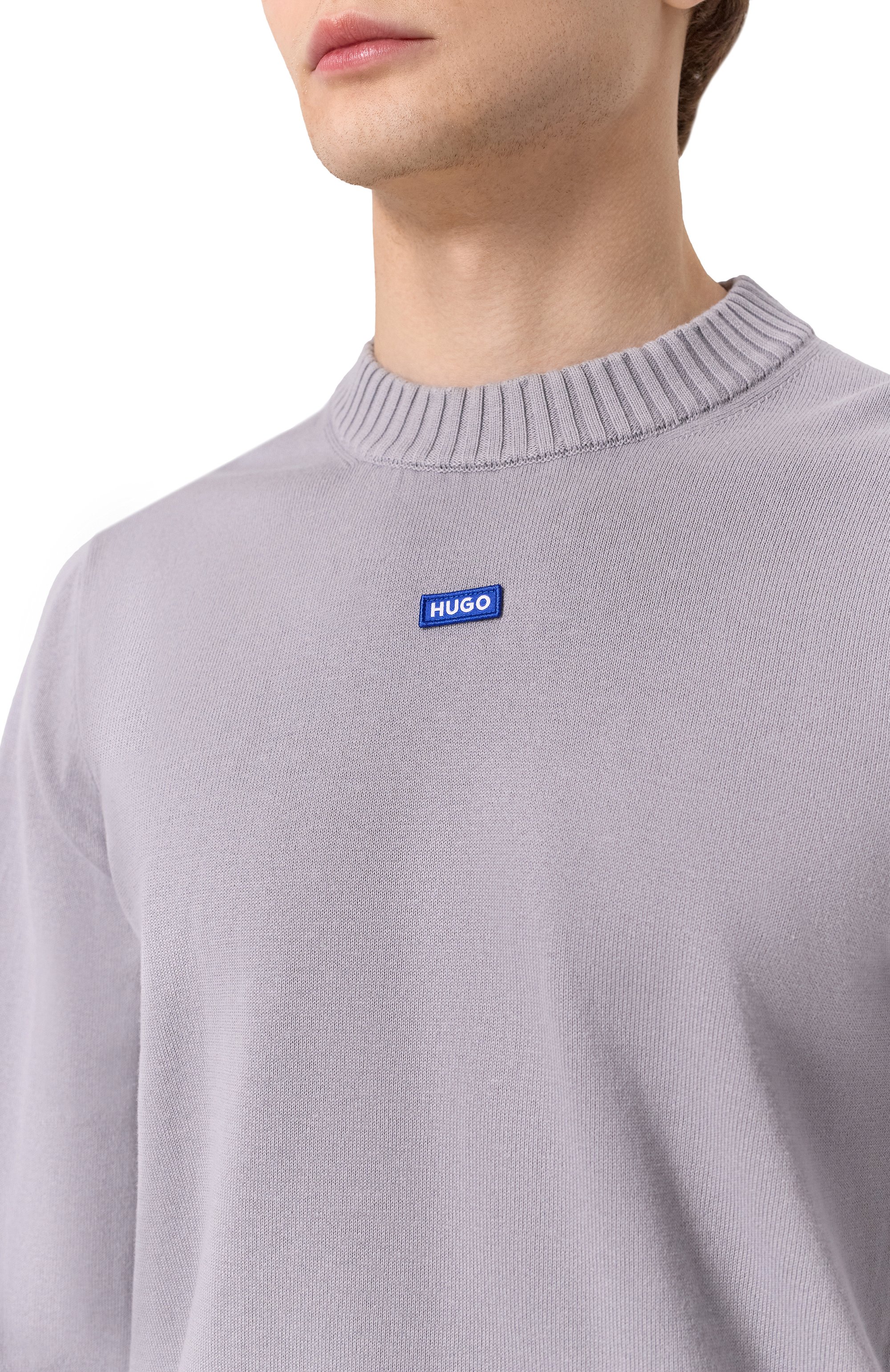 Хлопковый джемпер HUGO BLUE, арт. 50514698, фото 5