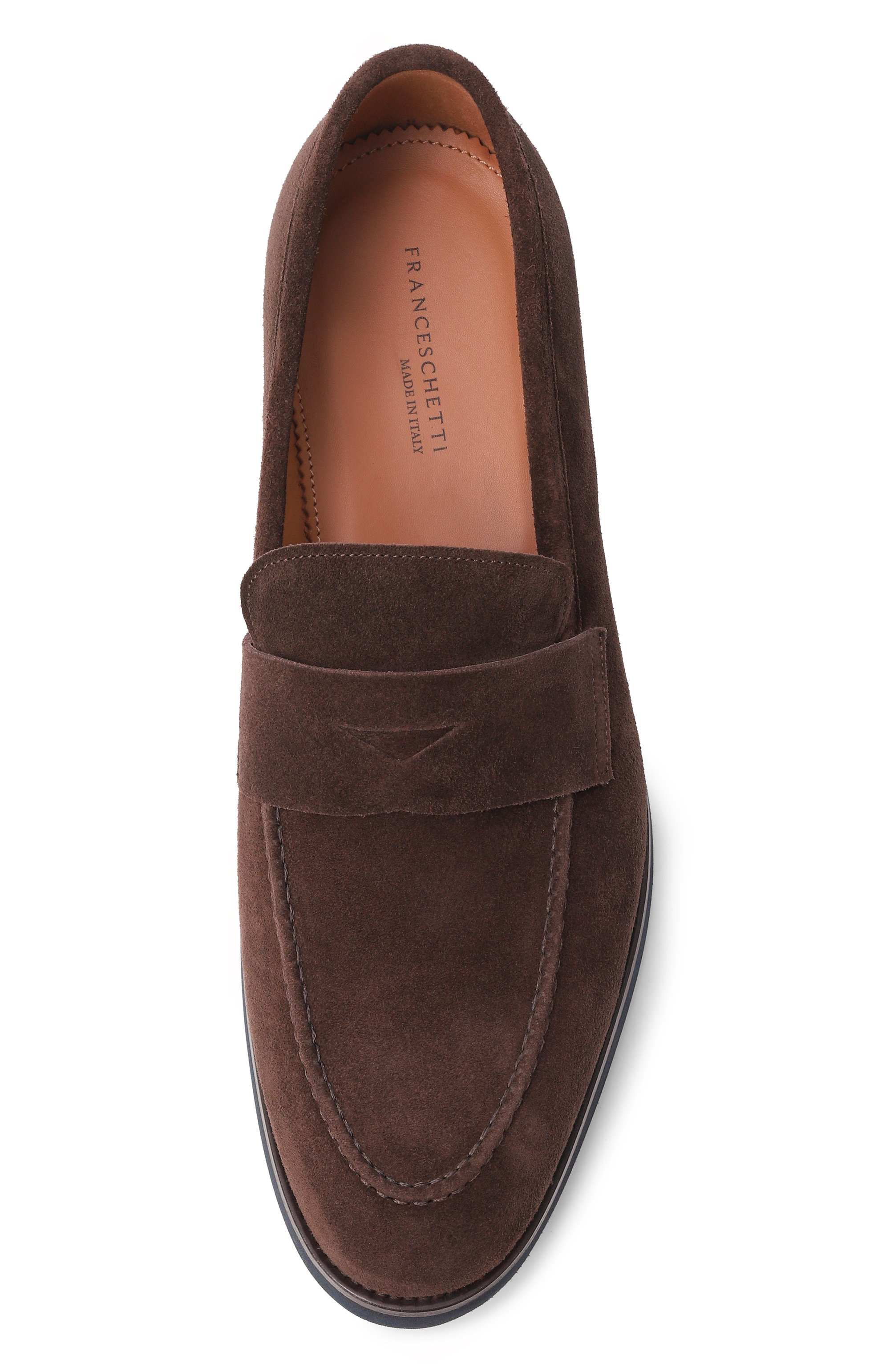 Замшевые пенни-лоферы FRANCESCHETTI, арт. 0724007/CAM0SCI0, фото 5