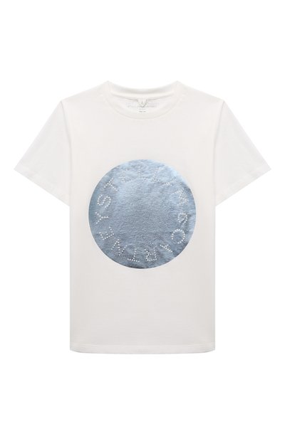 Хлопковая футболка STELLA MCCARTNEY, арт. TU8A71