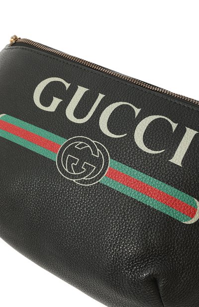 Кожаная поясная сумка gucci print GUCCI, арт. 530412 0GCCT, фото 3