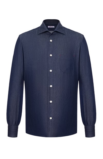 Мужская джинсовая рубашка KITON, арт. UMCNERH09887