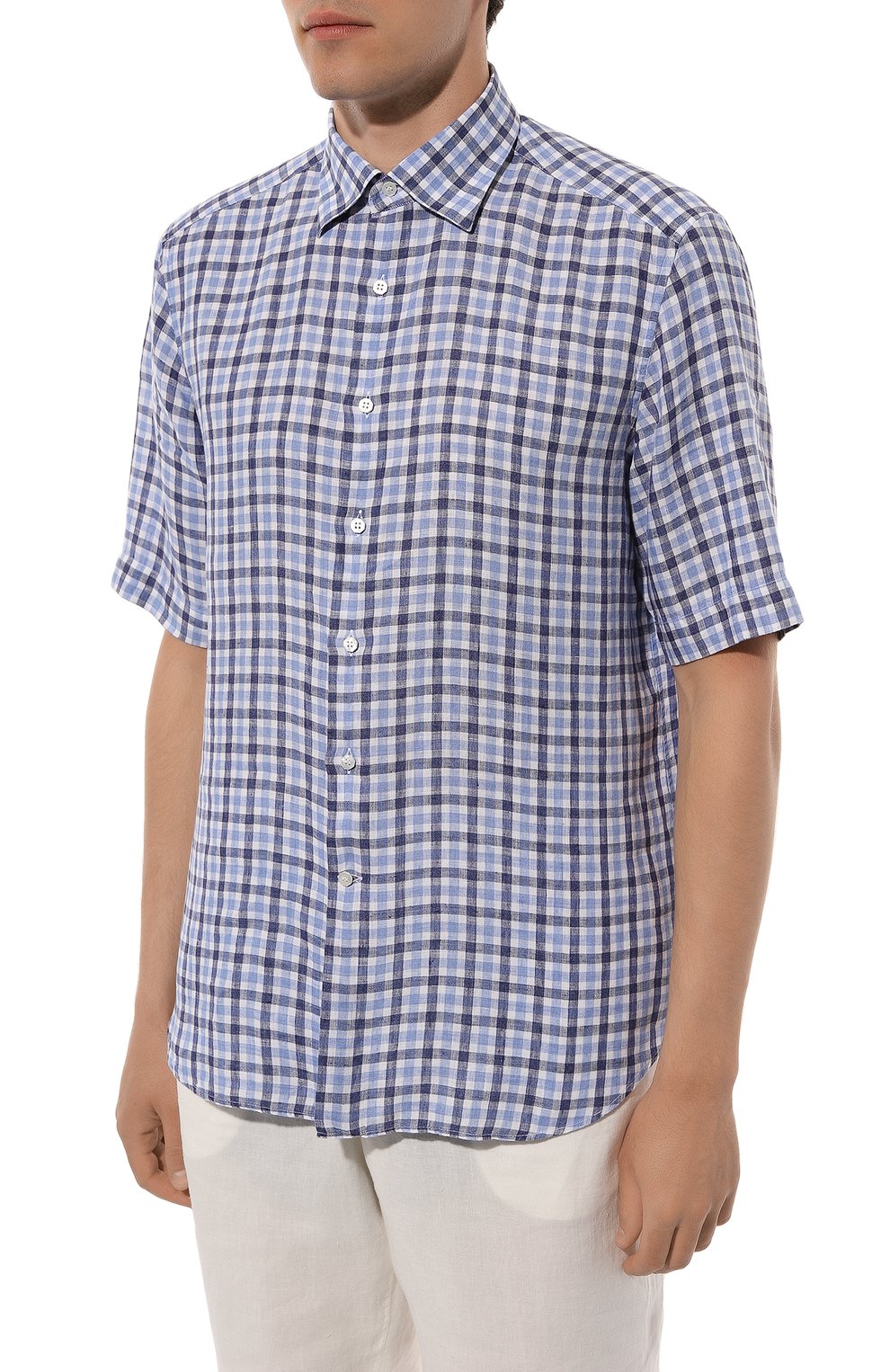 Льняная рубашка STEFANO RICCI, арт. MC007360/LX2716, фото 3