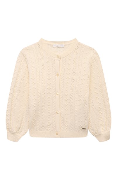 Кардиган из хлопка и шерсти CHLOÉ, арт. C20311, фото 1