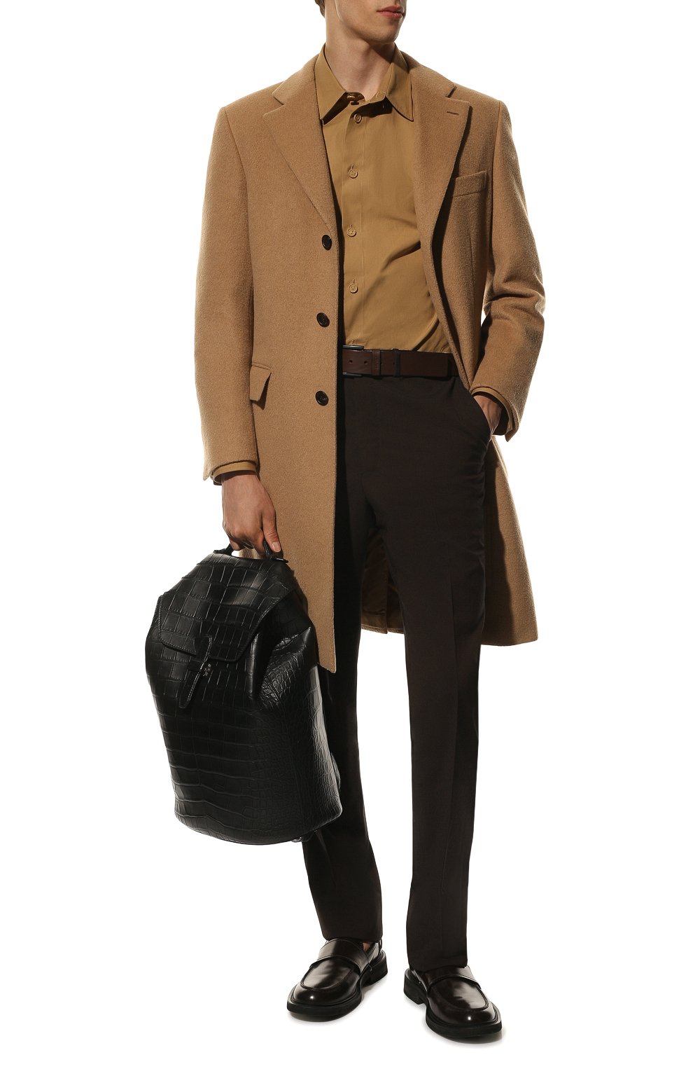 Рюкзак из кожи аллигатора BRIONI, арт. 0IW60L/P1716/AMIS, фото 7