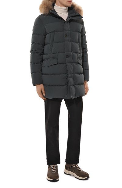 Замшевые ботинки saint cross PREMIATA коричневого цвета по цене 45100 руб., арт. SAINTCR0/VAR 393M, фото 2 Замшевые ботинки saint cross PREMIATA, арт. SAINTCR0/VAR 393M, фото 2