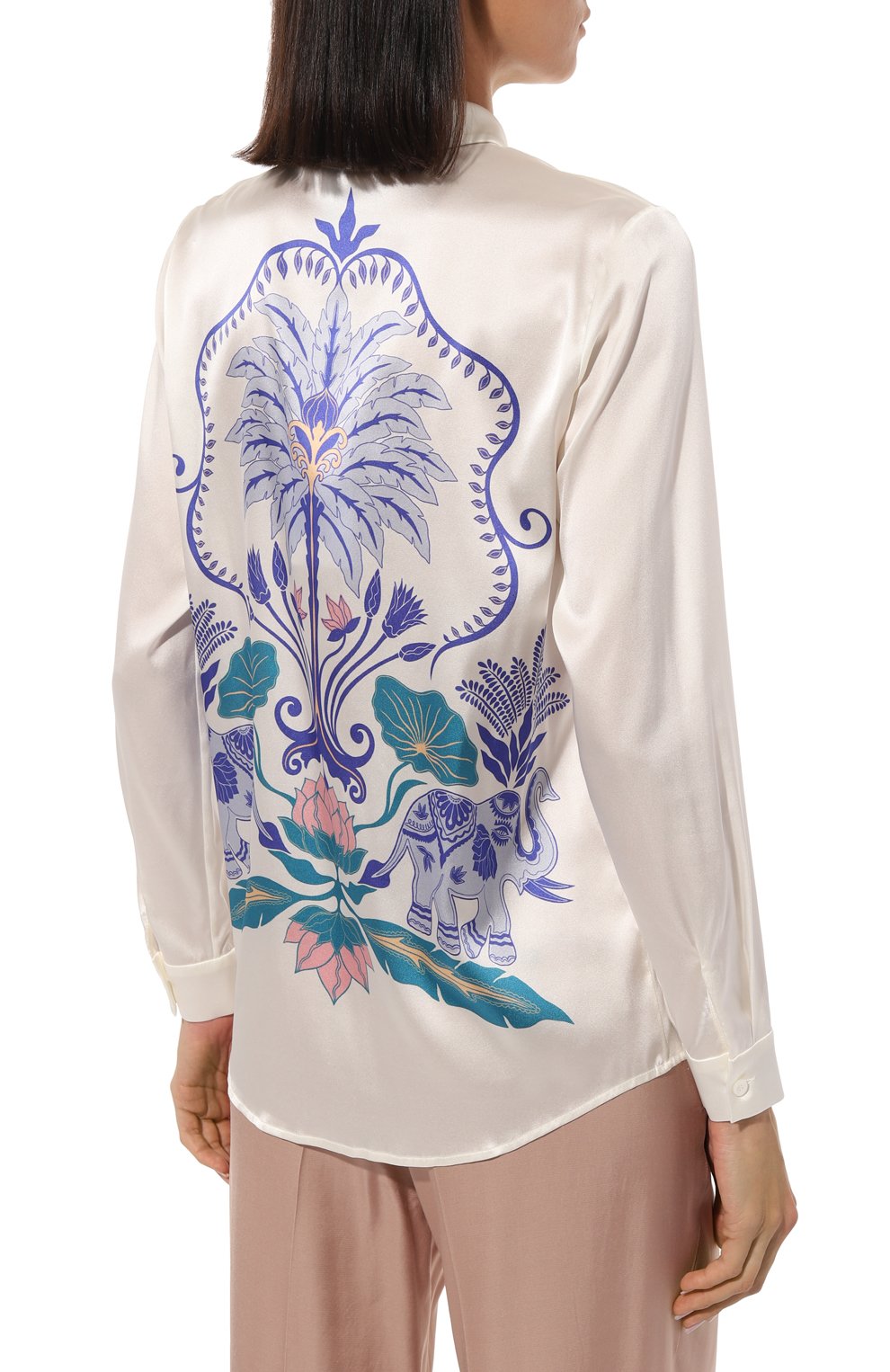 Атласная рубашка OLOLOL, арт. OLBL029/1007.E101/S23, фото 4