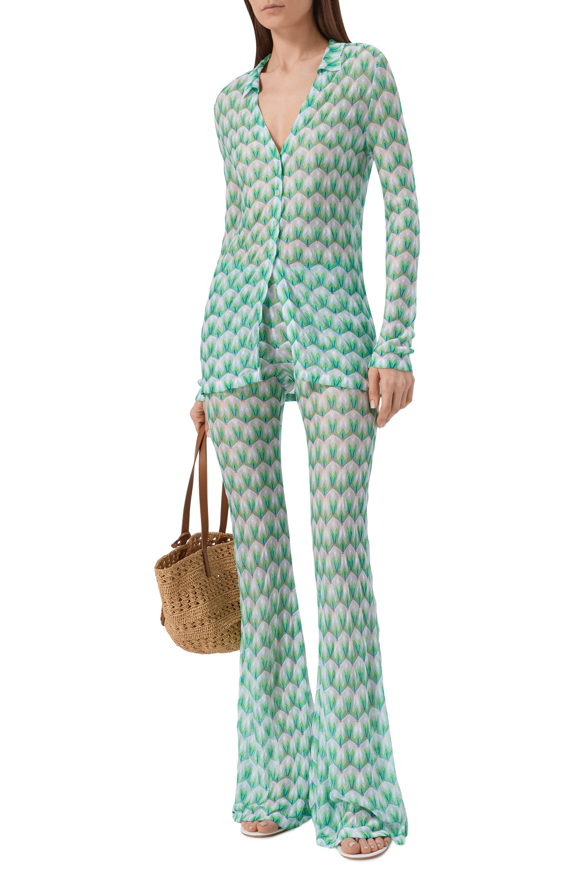 Брюки из вискозы MISSONI, арт. MC25SI00/BR014I, фото 2