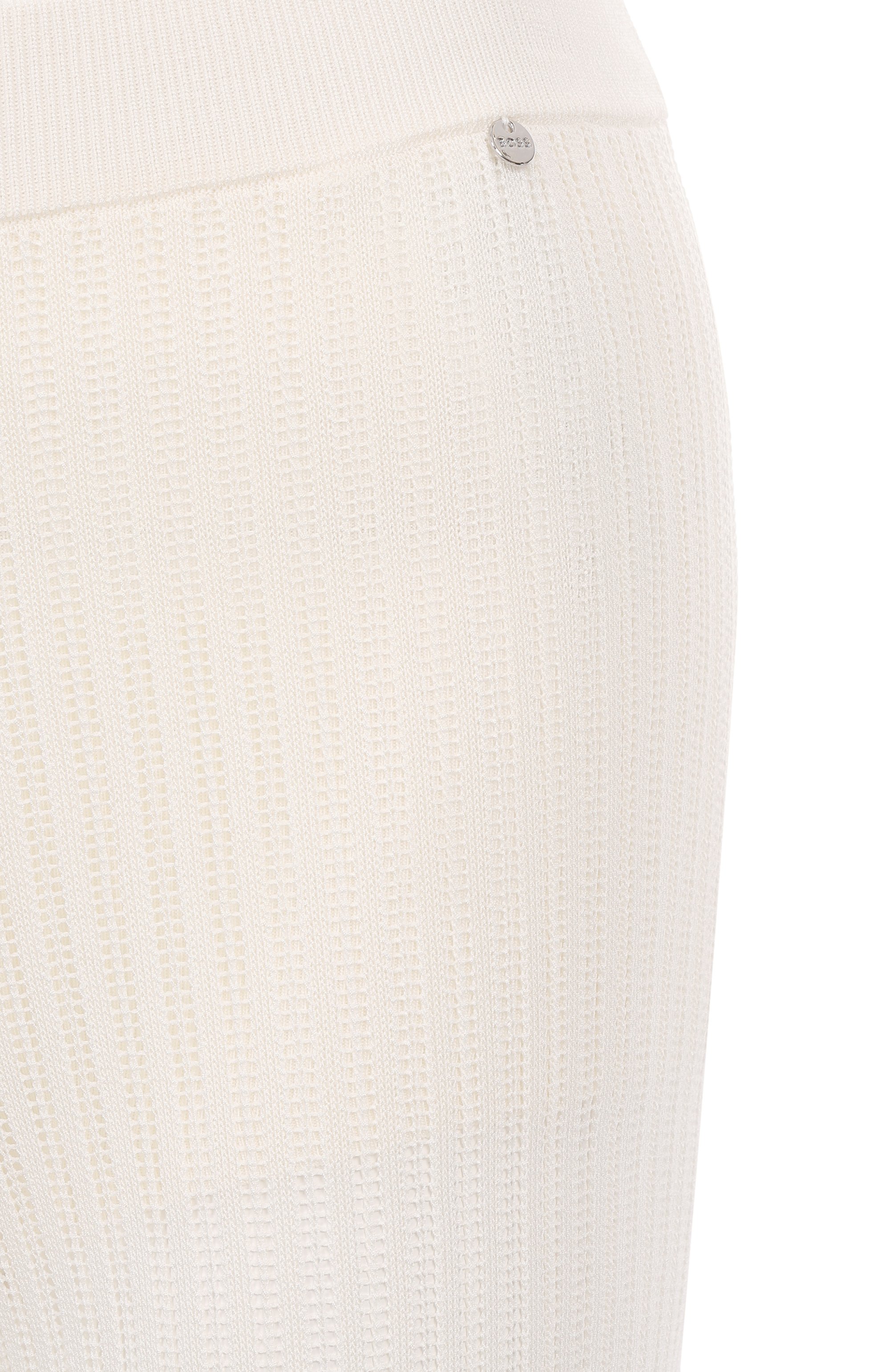 Брюки из вискозы BOSS ORANGE кремового цвета по цене 21550 руб., арт. 50535496, фото 6 Брюки из вискозы BOSS ORANGE, арт. 50535496, фото 6