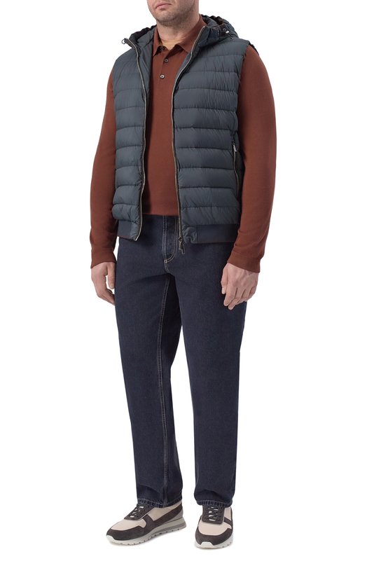 Пуховый жилет Norm-S3L Moorer N0RM-S3L Зелёный  N0RM-S3L Фото 2