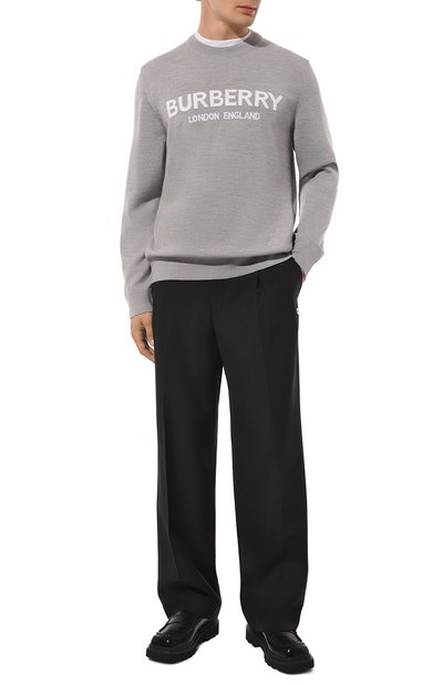 Шерстяной джемпер BURBERRY, арт. 8054897, фото 2